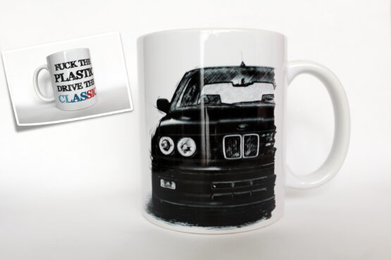 BMW E30 – F**k the plastic, Drive the classic bögre